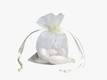 Ivory Organza Bags