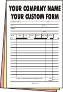 5.5”x8.5” OR 8.5”x5.5” HALF PAGE FORMS - 3 part - 500