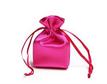 Fushia satin bag