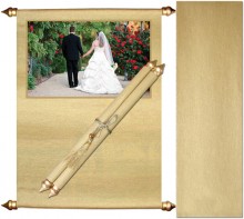 Photo Scroll Invitation