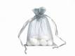 Silver Organza Bags