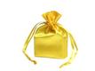 Gold satin bag